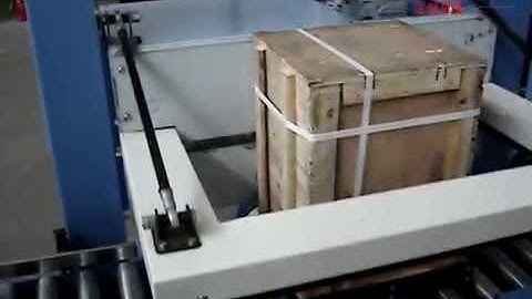 horizontal strapping machine for carton or pallets