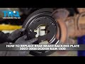 How to Replace Rear Brake Backing Plate 2002-2008 Dodge Ram 1500