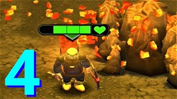 👷 Mine & Slash ⛏️ GAMEPLAY Part 4 Third Dungeon (Android, iOS)