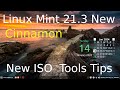 Linux mint 213  new cinnamon  tips on actions  iso tools