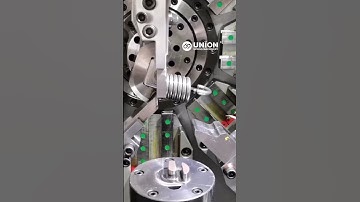 CNC British-Style extension spring machines US-1280R 72KW 3.0~8.0mm HD stainless steel wire forming