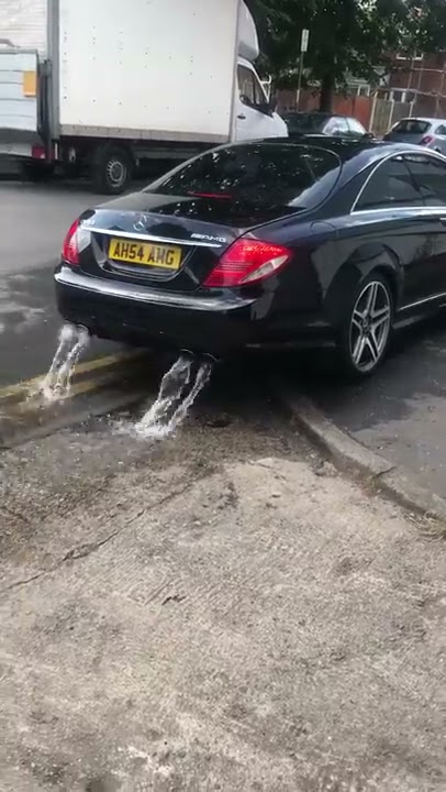 Cl63 Mercedes M156 AMG water joke