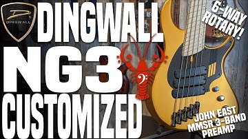 Dingwall NG3 CUSTOM! 6-way rotary switch, John East preamp, and more! - LowEndLobster Fresh Look