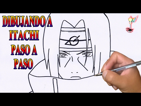 Dibujando A Itachi Uchiha Paso A Paso Youtube