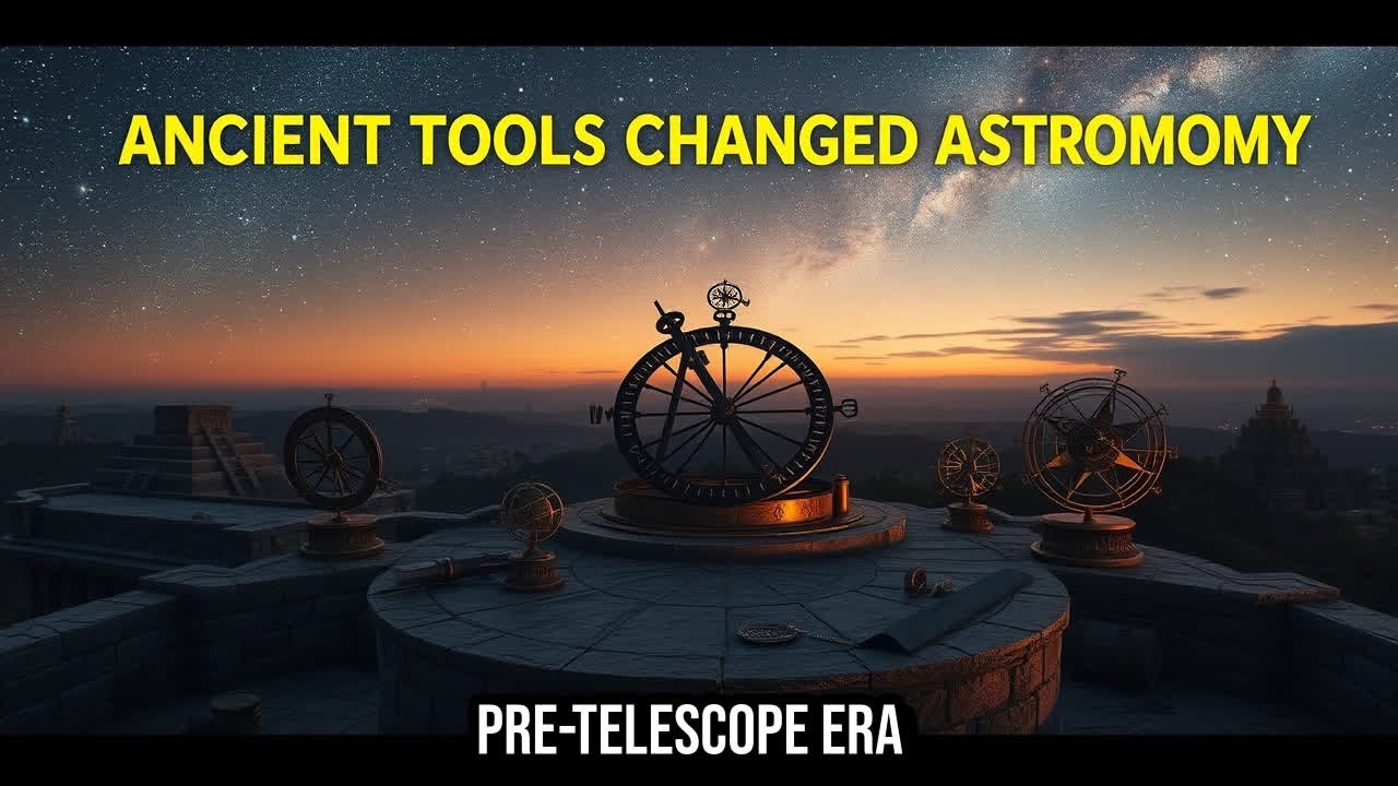 The Forgotten Instruments That Mapped the Cosmos Before Telescopes Existed | Ancient Astronomy Guide