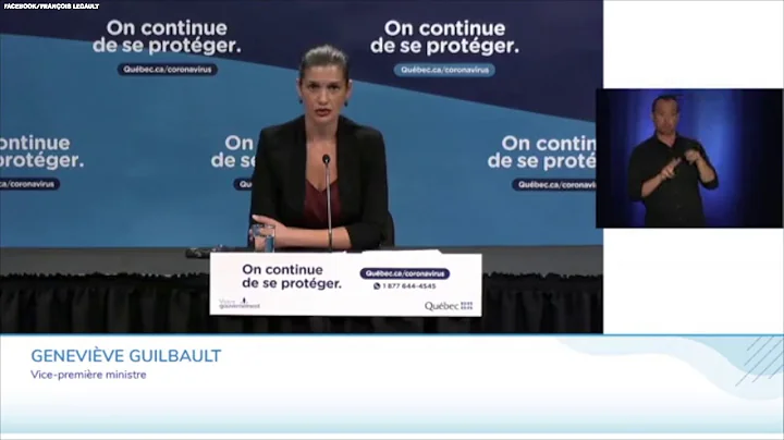 Guilbault condemns behaviour of anti-mask protestors