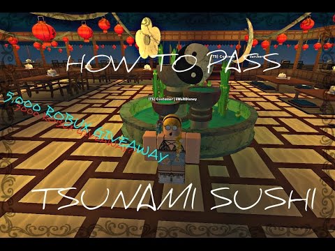 How To Pass Tsunami Sushi Interview Updated Passed Youtube - tsunami sushi roblox handbook