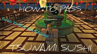 HOW TO PASS TSUNAMI SUSHI INTERVIEW(UPDATED+PASSED) screenshot 5