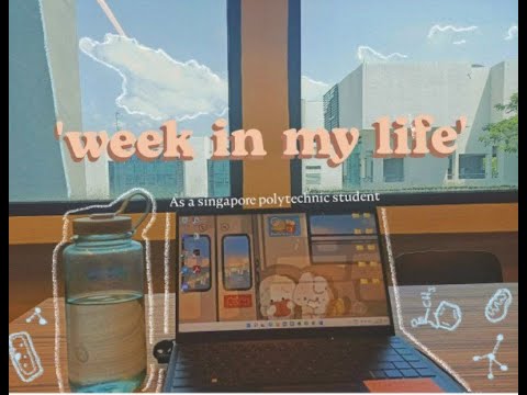 Week in my life as a poly student (school,volunteer,work) | Study with Ning