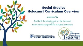NC Council on the Holocaust Social Studies NC Holocaust Curriculum Video