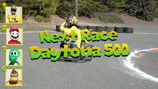 We created a Real-Life Mario Kart Race