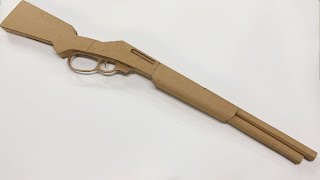 How to make a cardboard shotgun that shoots