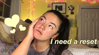 GETTING MY LIFE TOGETHER (Cleaning Time Lapse, Nighttime Routine, OAT Stress Chitchat)