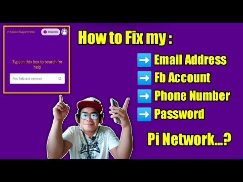 How to Change Phone Number, Facebook, Email, Password & Account Verification in Pi Network.