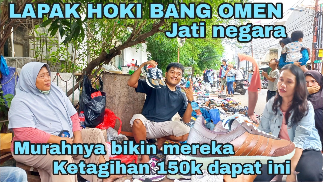 GARA2 INI❗️LAPAK❗️BANG OMEN DI GREBEG MAK2 di PASAR LOAK JATINEGARA