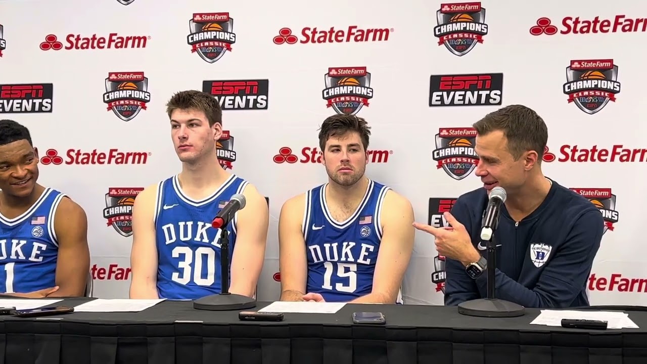 Jon Scheyer: Poor Duke Basketball Shooting 'Affected Our Defense'