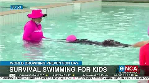 World Drowning Prevention Day | Survival swimming for kids - DayDayNews
