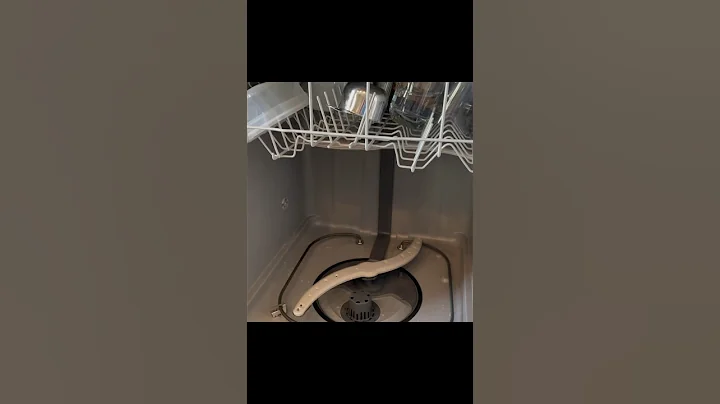 How to clean 🧼 your dishwasher with vinegar #shorts #cleaning