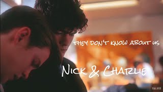 Nick & Charlie - they don't know about us (heartstopper) Resimi