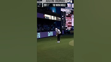 Justin Thomas WHIFFS IT, Then Sinks Clutch Shot to Force OT!