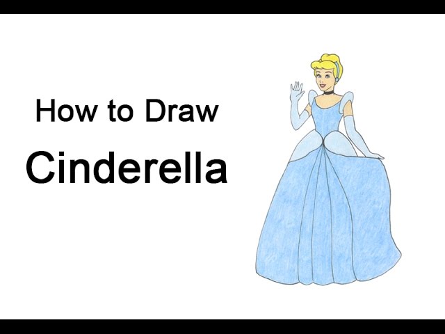 Cinderella Photo Drawing - Drawing Skill