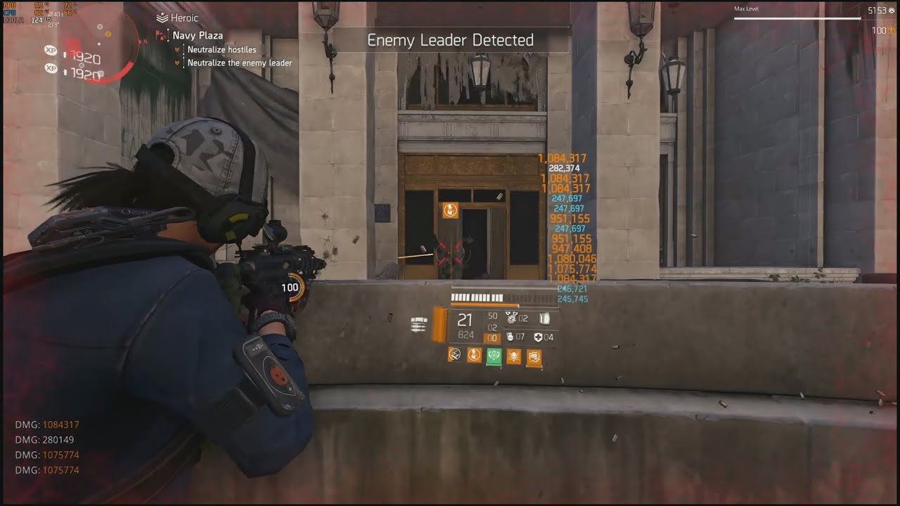 The Division 2 Backfire build No seasonal modifiers No bleed 1 million dmg