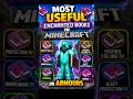 most useful enchantments #minecraft #minecraftshorts #gaming #minecraftindia #survival