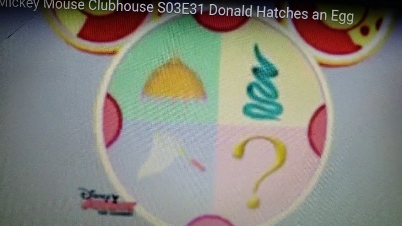 Mickey mouse clubhouse: Donald hatches an egg - YouTube