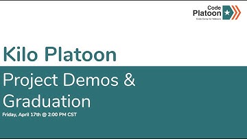 Code Platoon: Kilo Platoon Graduation