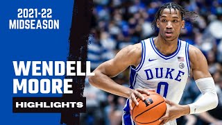 Wendell Moore 2021-22 Duke Blue Devils Midseason Highlights