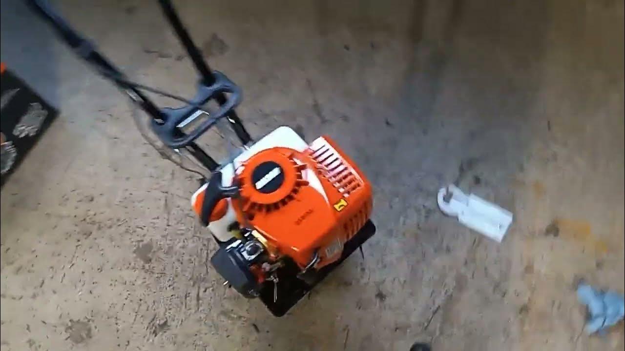 ECHO TC 210 Tiller/Cultivator First Impressions YouTube