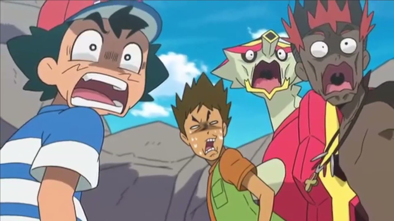 pokemon funny moments | pokemon sun and moon #shorts - YouTube