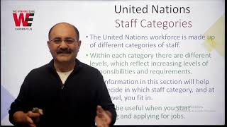 United Nations - Staff Categories | Staff Categories in United Nations