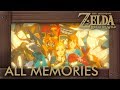 Zelda Breath of the Wild - Champions Ballad: All Memories & Cutscenes