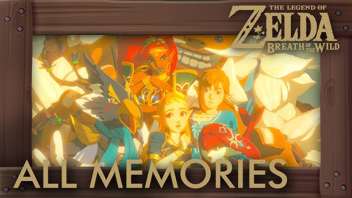 The Legend of Zelda Breath of the Wild - All Memories ( Link