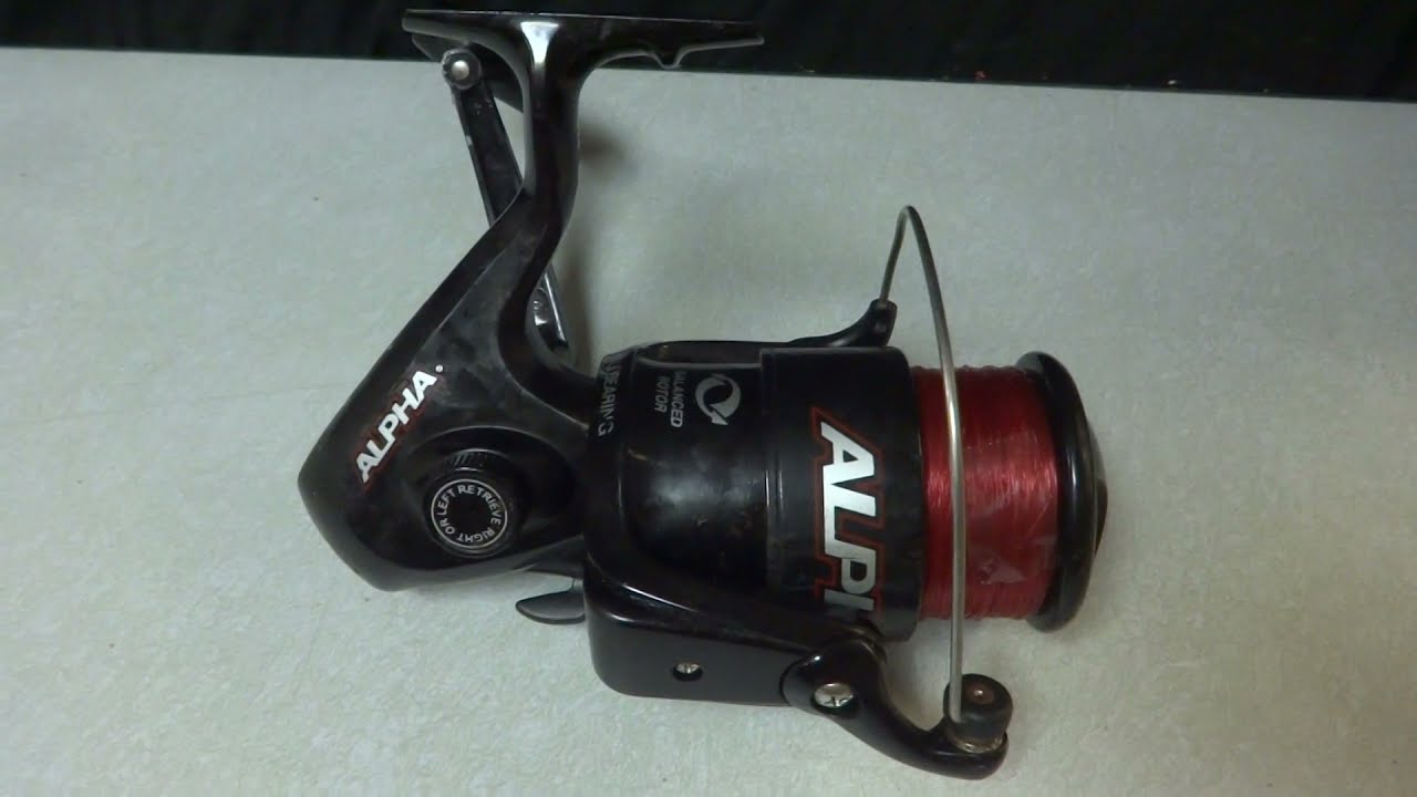 Shakespeare Alpha A170C Spinning Fishing Reel FOR SALE Condition Review 