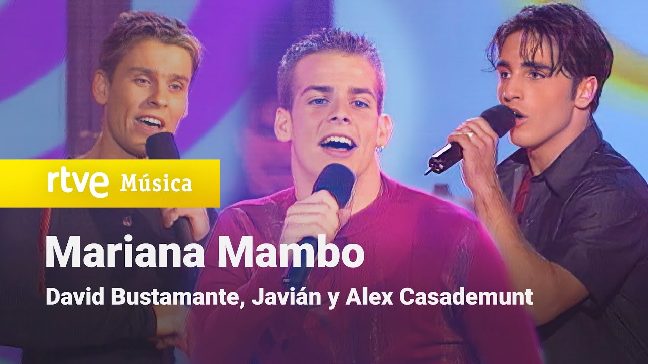 David Bustamante, Javián y Alex Casademunt - 
