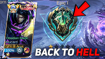 BACK TO EPIC 😭 | The DarkSystem’s Home 💀 – Mobile Legends
