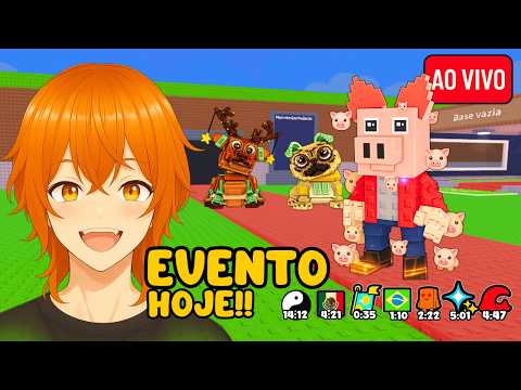 🌮 EVENTO ROUBE UM BRAINROT HOJE!! 💙 XD AO VIVO