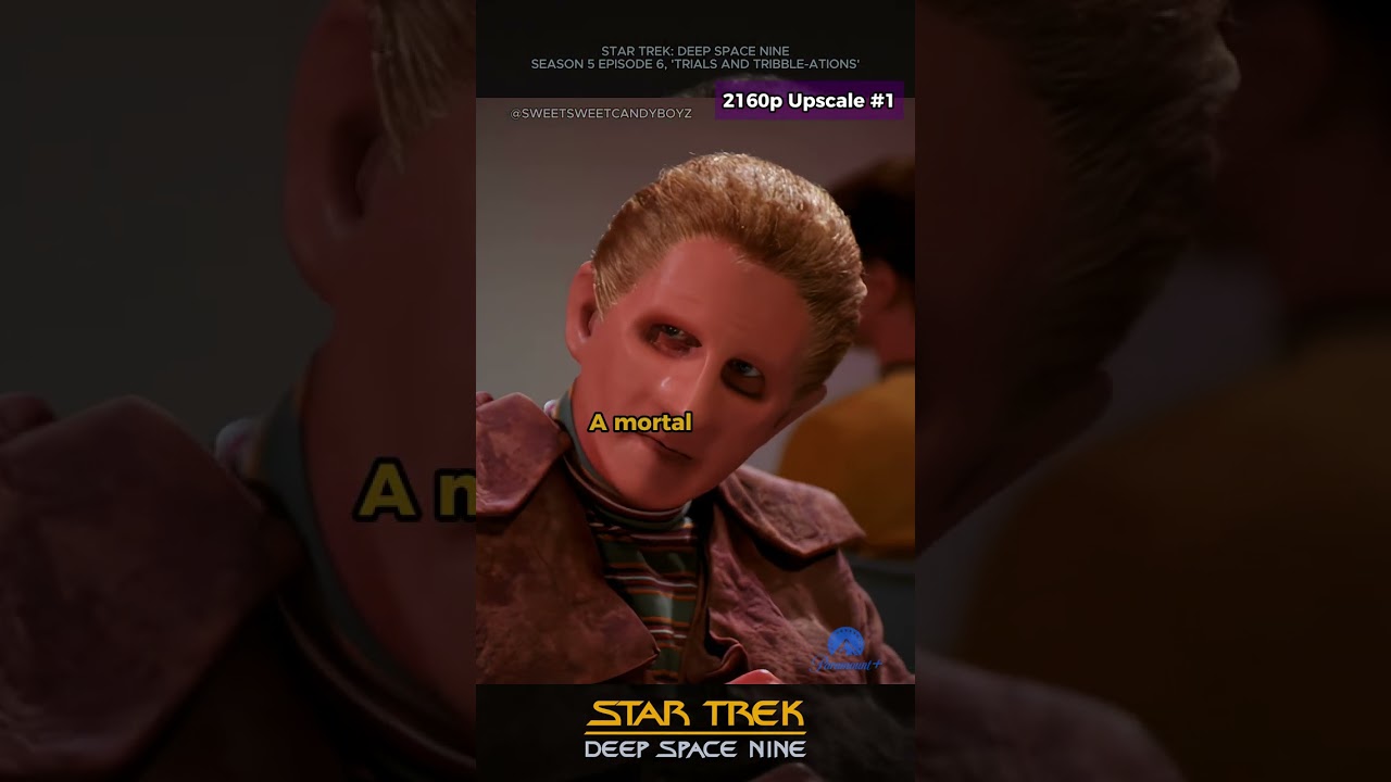 [4K] Great Tribble Hunt | Star Trek: DS9 S05E06 'Trials and Tribble-ations' 