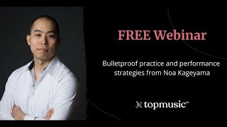 Hangout with Noa Kageyama on practice and performance