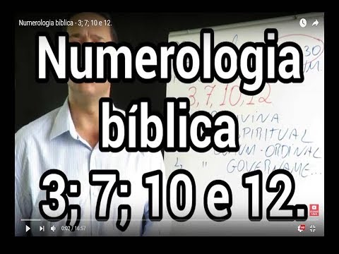 Vídeo: 10 Números De Sinais Na Numerologia Bíblica Que Podem Esconder Pistas Para Muitos Mistérios - Visão Alternativa