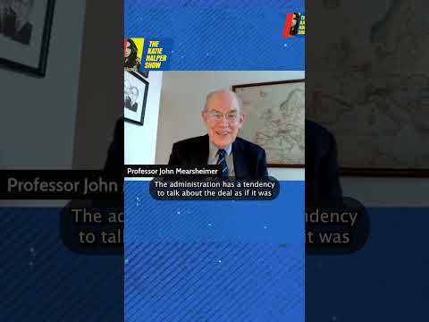 John Mearsheimer Fact Checks Antony Blinken