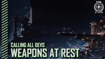 Star Citizen: Calling All Devs - Weapons at Rest