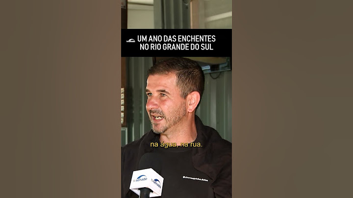 Rio Grande do Sul: um ano do maior desastre ambiental. Começou no 27 de abril #Shorts