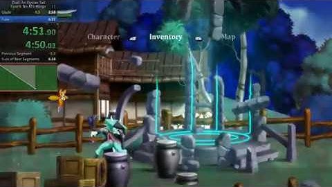 [WRlol] Dust: An Elysian Tail Speedrun - Fuse% No EFS Warps 6:26