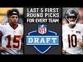 The Last 5 1st Round Picks for EVERY NFL Team