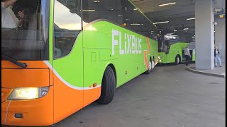 Flixbus ride from Poland to Czech republic (highlights). #flixbus #roadtrip #europe #nature
