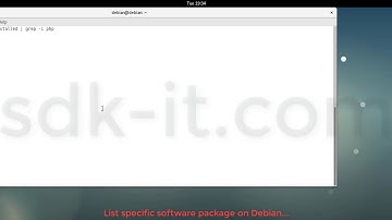 How To List/Get Debian Installed Packages
