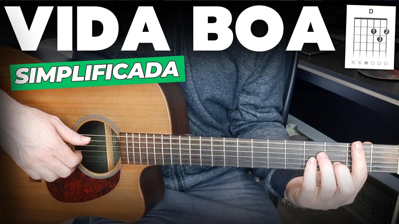 Vida Boa - Victor e Leo - COMO TOCAR NO VIOLÃO